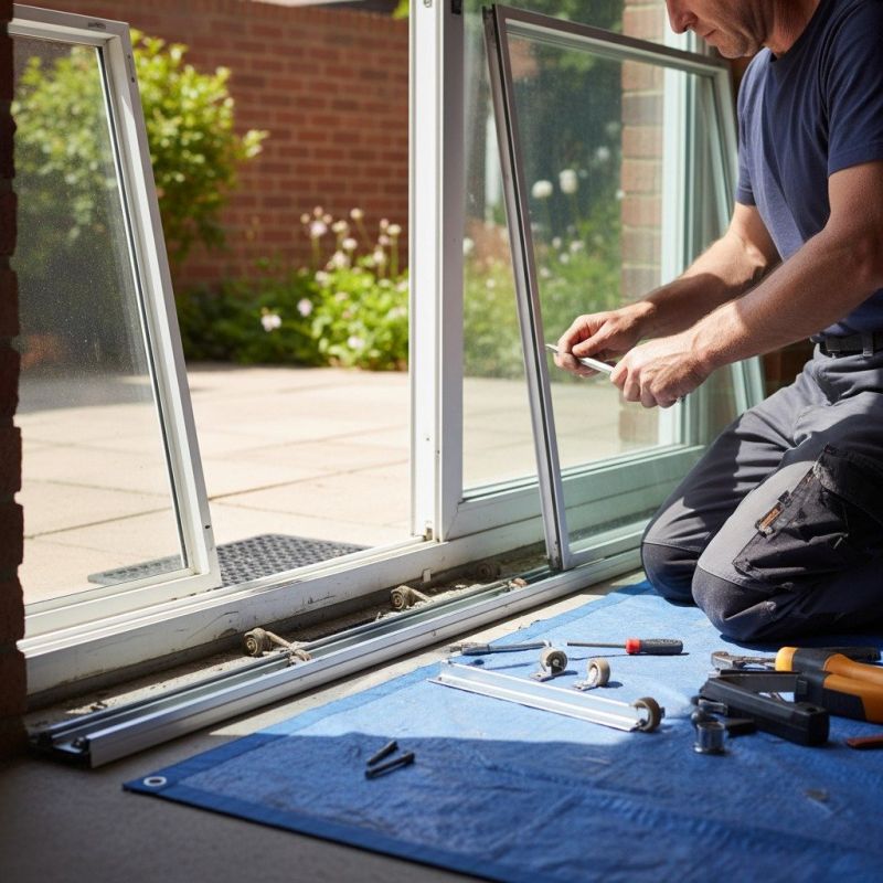 Door Track Replacement in Conroe, TX