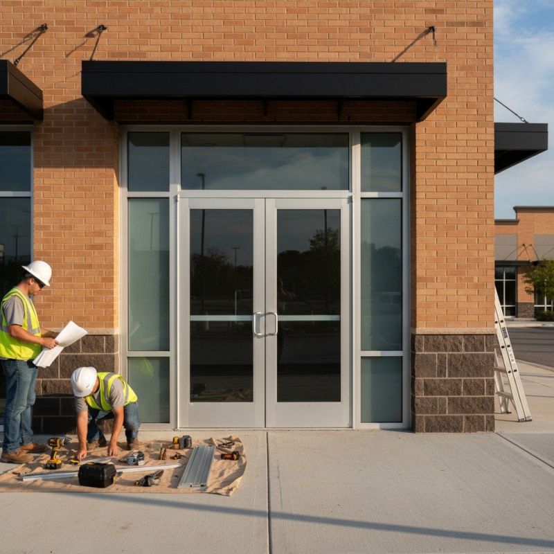 Double Doors Installation