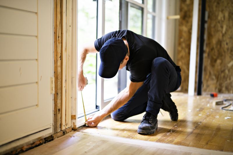 Wood Sliding Door Installation in Conroe, TX